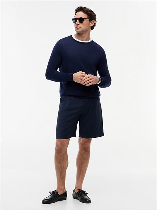 dc cotton/lyocell cneck TOMMY HILFIGER | MW0MW41820DCA